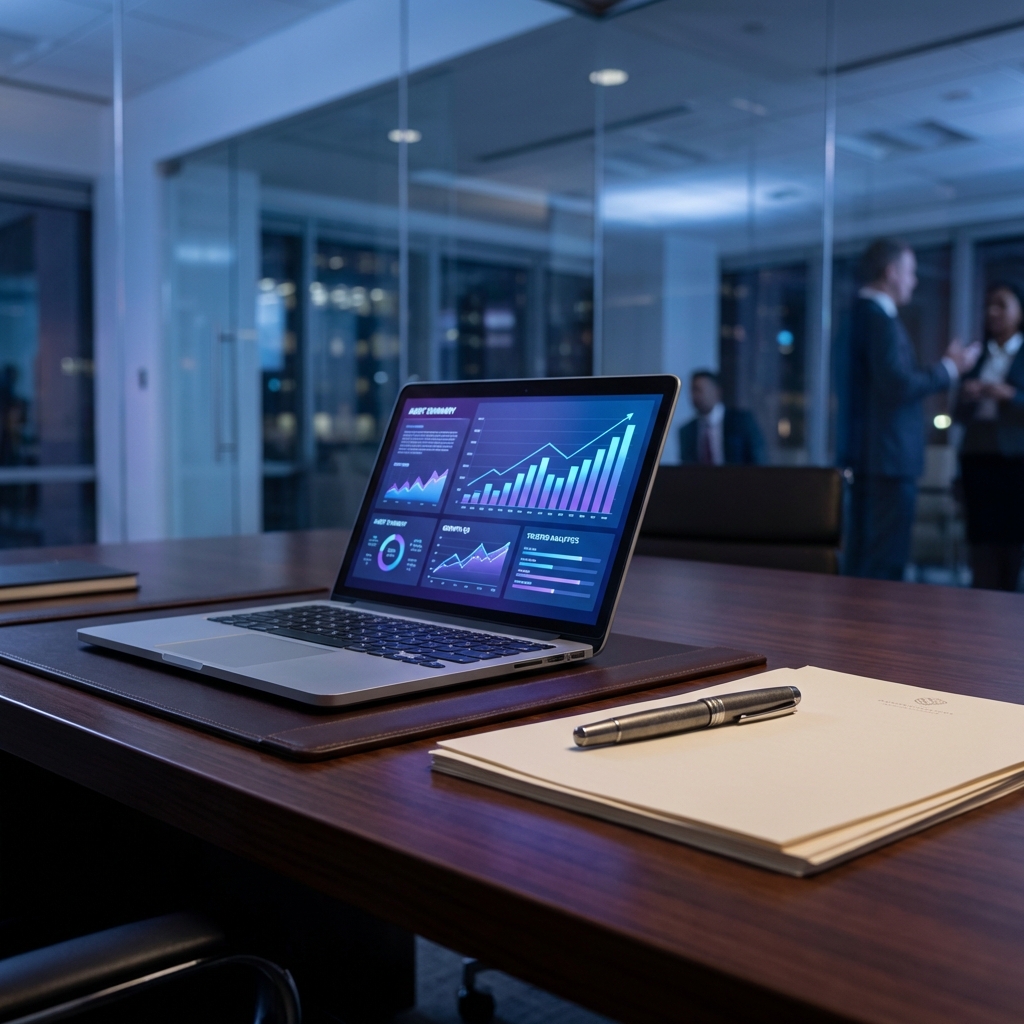 Professional Financial Workspace